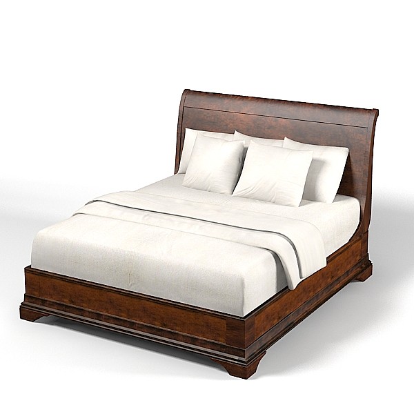 lexington bed traditional max - lexington bed traditional classic country double by archstyle